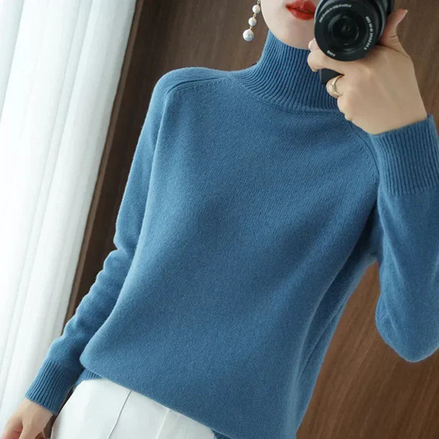 Euphrasia – moderigtig stribet sweater med et sofistikeret look