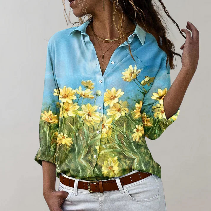 Elegant dame bluse