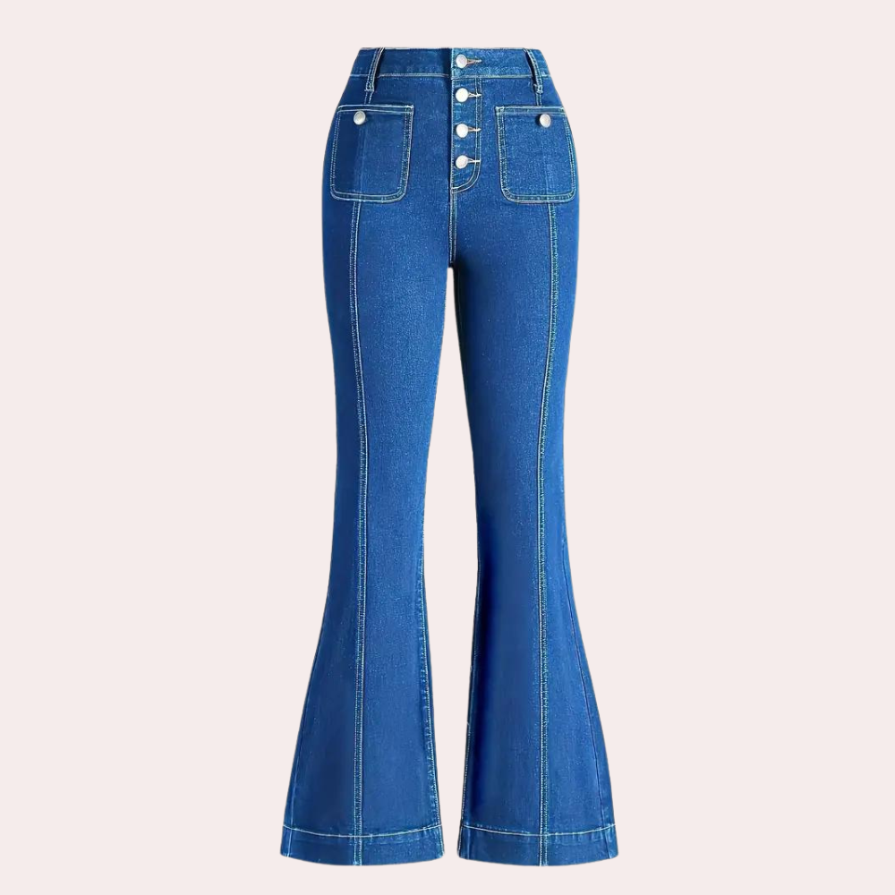 Smarte højtaljede damebukser fra Pazienza - trendy og behagelige!