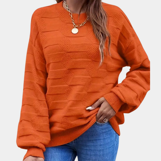 Ina - smart oversize sweater til kvinder