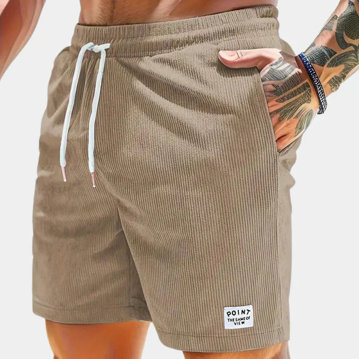 Komfortable fløjlshorts til mænd