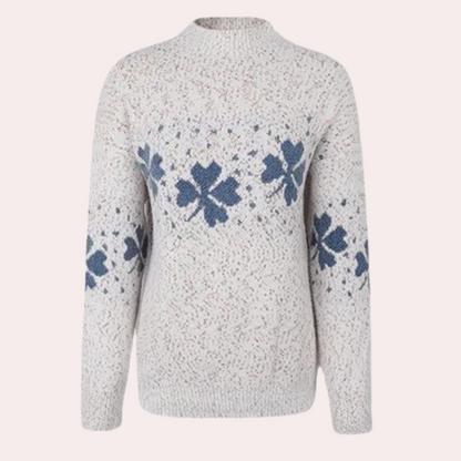 Harlow - hyggelig og elegant damestrikket sweater
