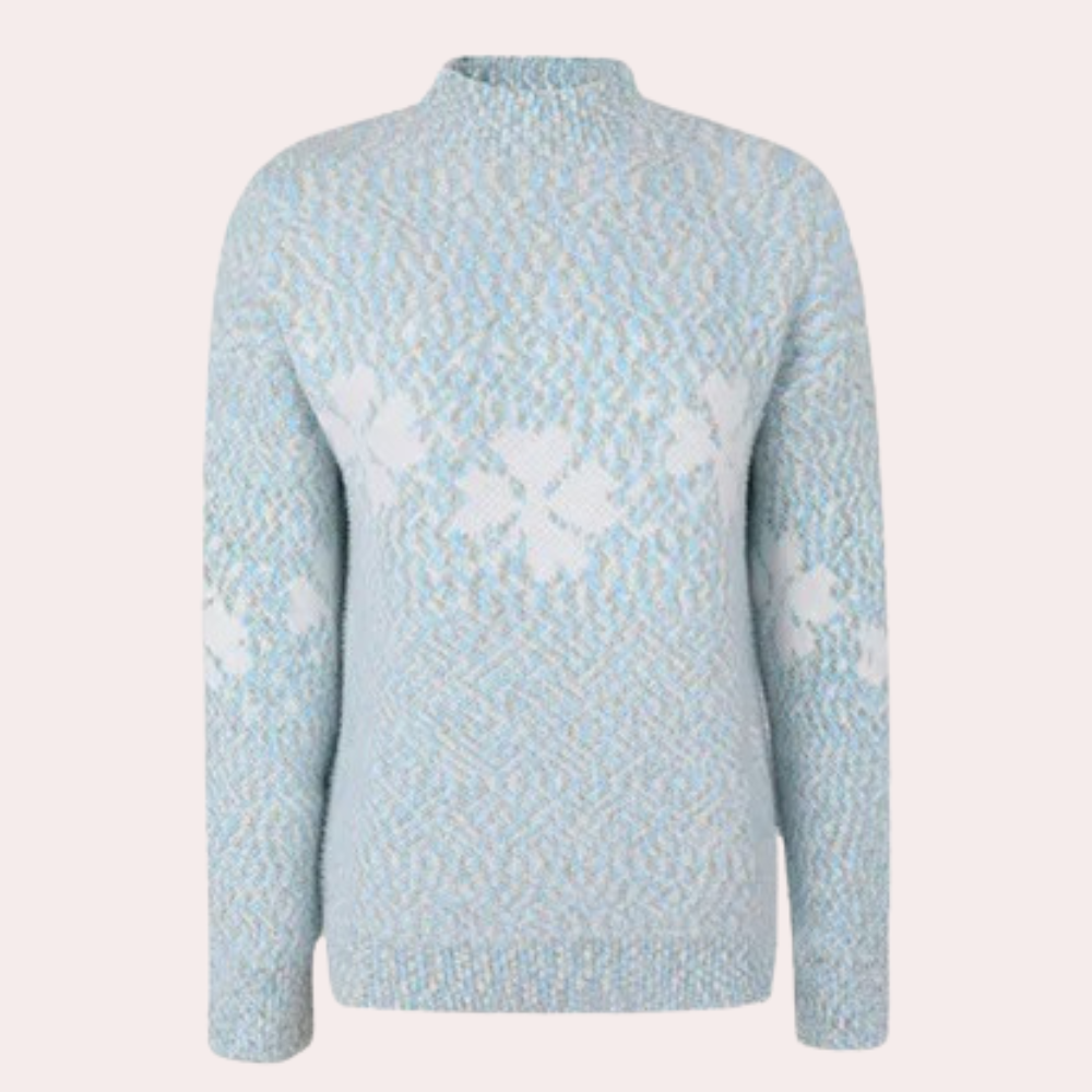 Harlow - hyggelig og elegant damestrikket sweater