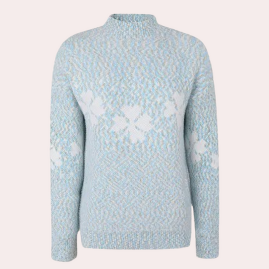 Harlow - hyggelig og elegant damestrikket sweater