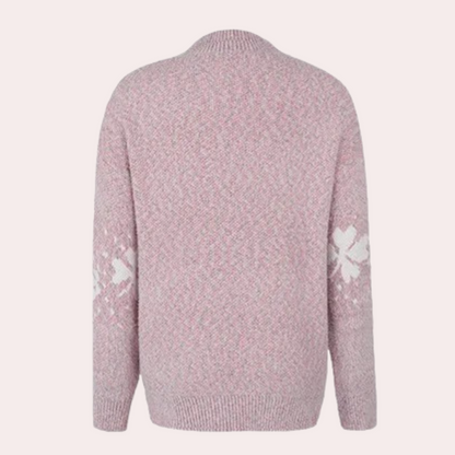 Harlow - hyggelig og elegant damestrikket sweater
