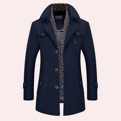 Stilfuld herrejakke for et raffineret look