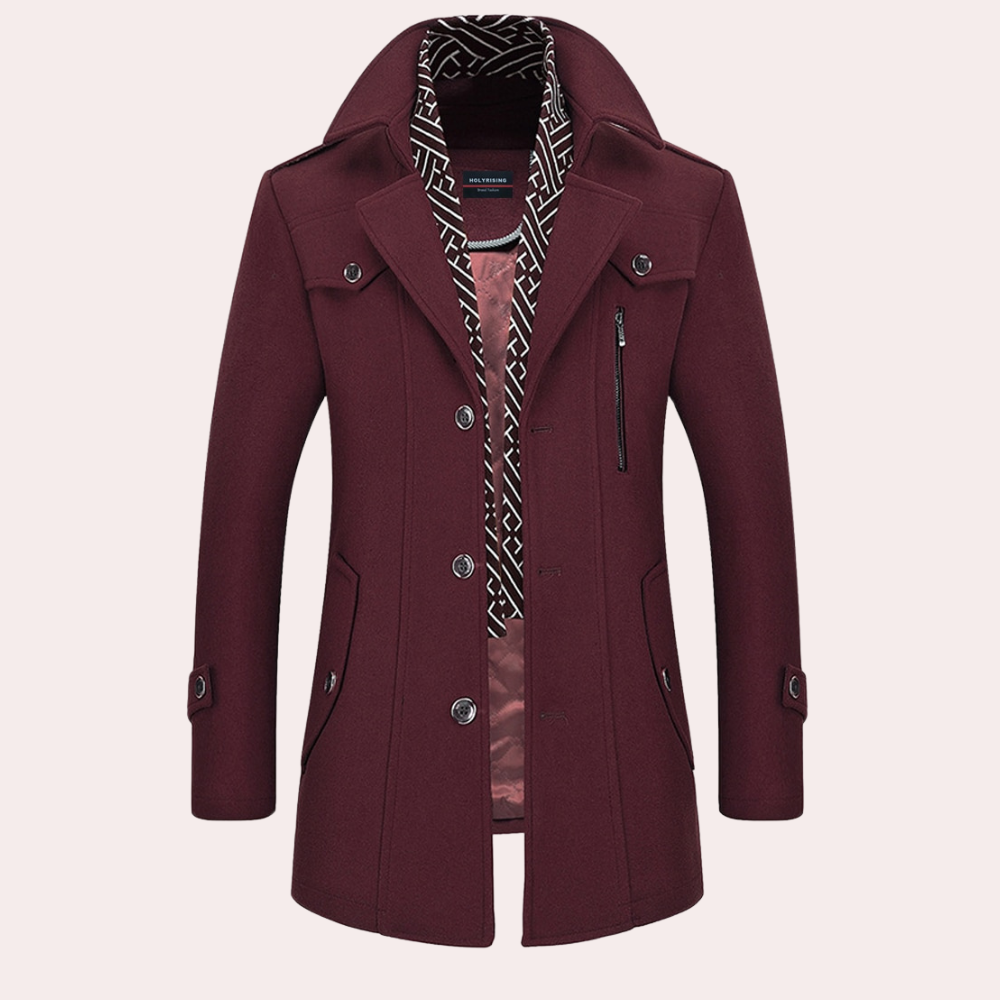 Stilfuld herrejakke for et raffineret look