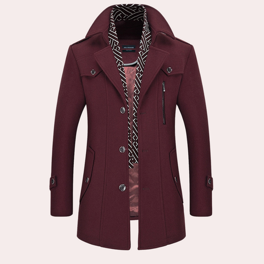 Stilfuld herrejakke for et raffineret look