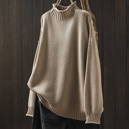 Theodora - stilfuld strikket dametrøje for et elegant look