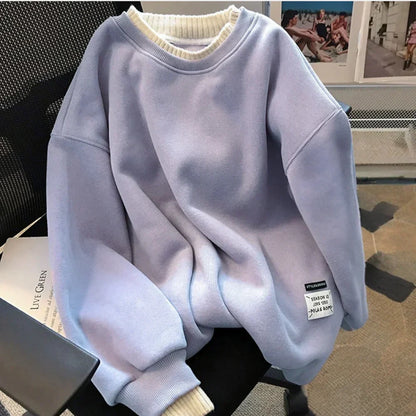Joana – minimalistisk, løstsiddende sweatshirt til kvinder