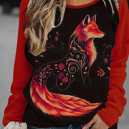 Sibel - behagelig damesweatshirt med en afslappet pasform