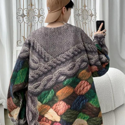 Ferke - behagelig strikket herresweater i en afslappet pasform