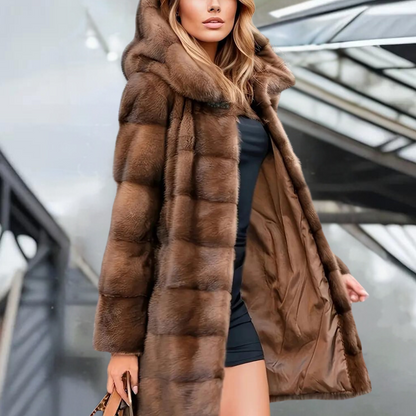 Jacinta - trendy damejakke med moderigtig hætte