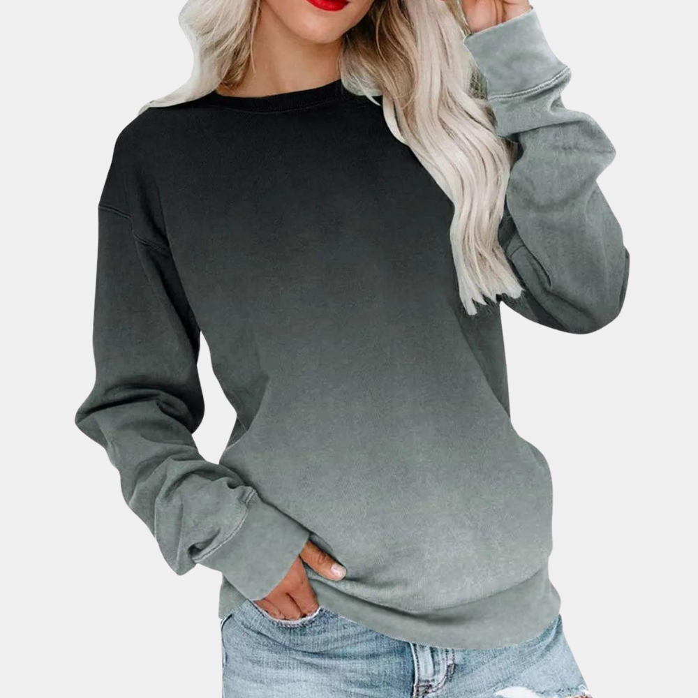 Ivet - trendy sweatshirt til kvinder med moderigtige farver