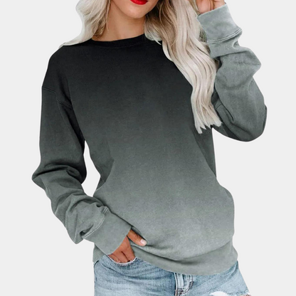 Ivet - trendy sweatshirt til kvinder med moderigtige farver