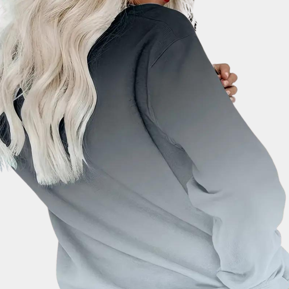 Ivet - trendy sweatshirt til kvinder med moderigtige farver