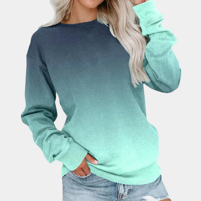 Ivet - trendy sweatshirt til kvinder med moderigtige farver