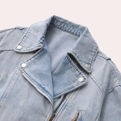 Maile - elegant denimjakke til kvinder for et trendy look