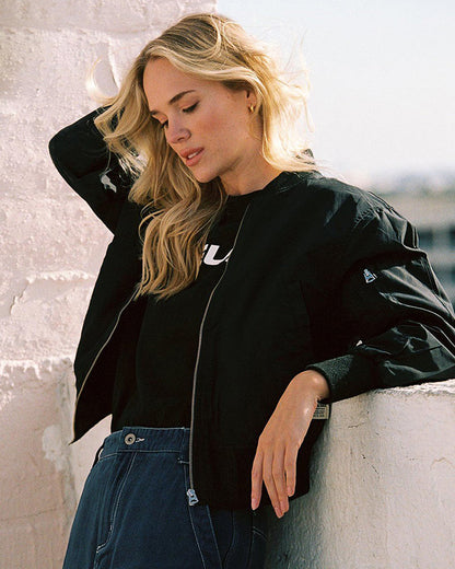 Stilfuld streetwear bomberjakke - Meredith