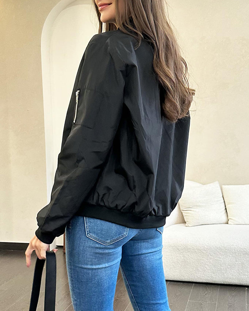 Stilfuld streetwear bomberjakke - Meredith