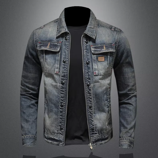 Nathan - trendy denimjakke til mænd