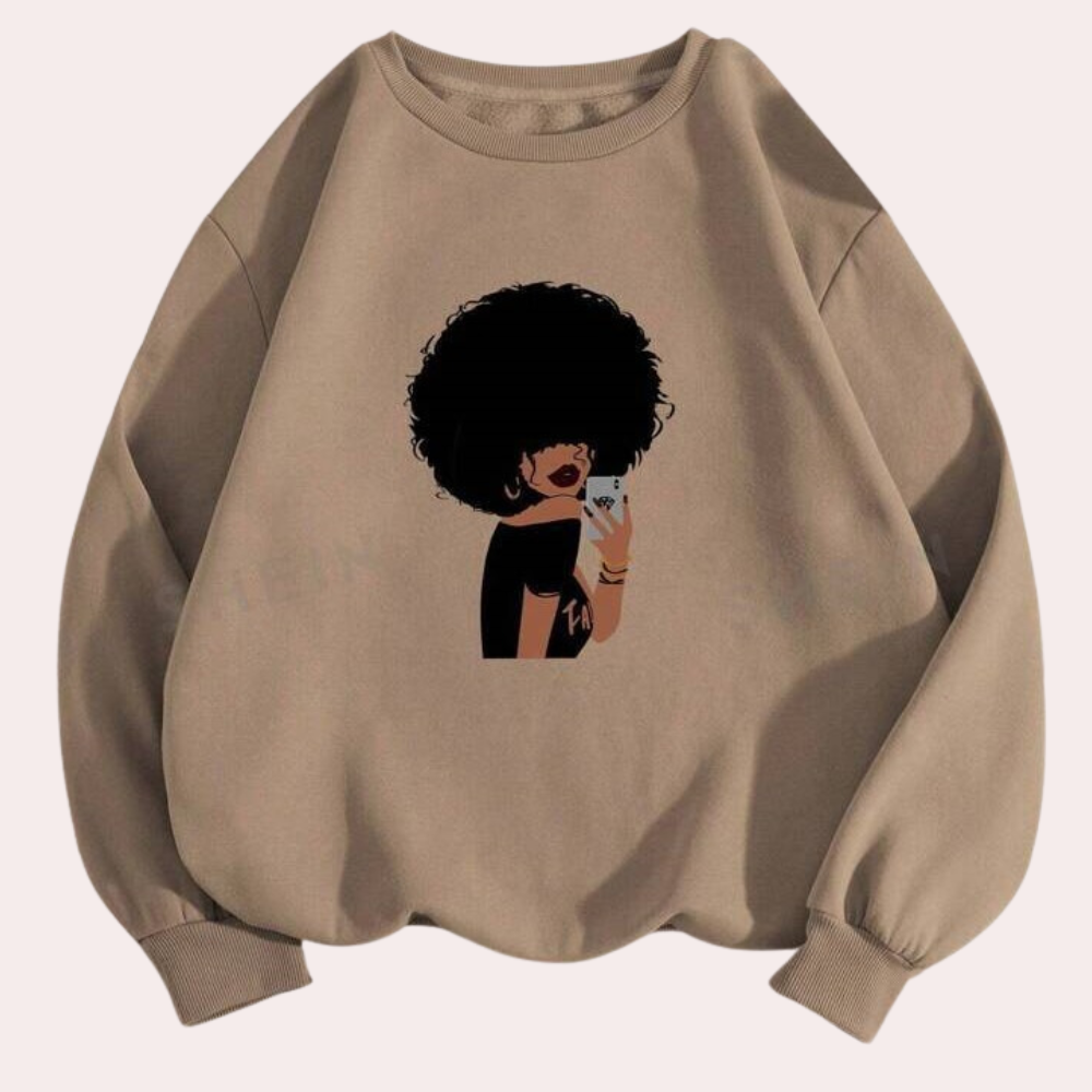 Stilfuld - dame sweatshirt fra - Kahale