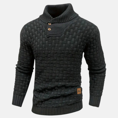 Essential - strikket herresweater - blød og alsidig