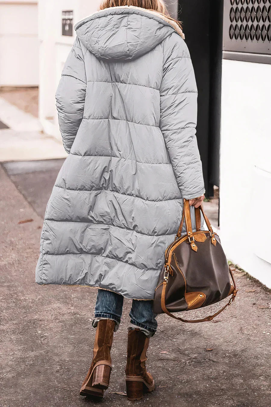 Kennedy - elegant dobbeltsidet varm parka