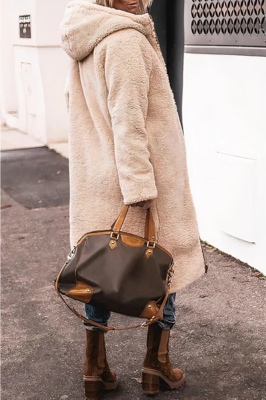 Kennedy - elegant dobbeltsidet varm parka