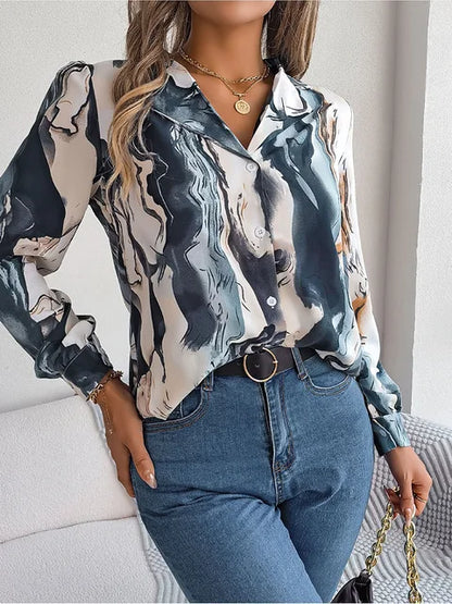Layleigh | skjorte med marmordesign