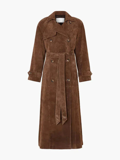 Vivienne – tætsiddende trenchcoat med klassisk design