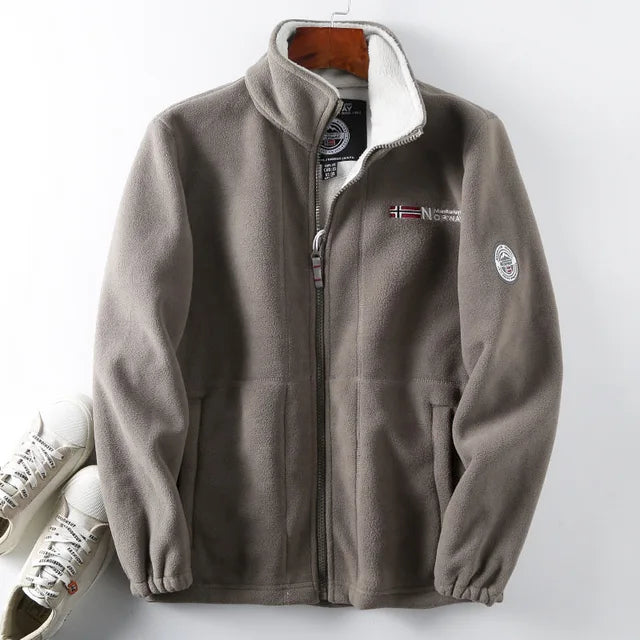 Nordic - varm fleece-sherpa-jakke