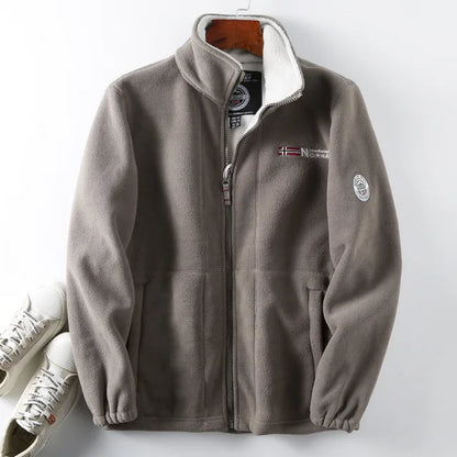 Nordic - varm fleece-sherpa-jakke