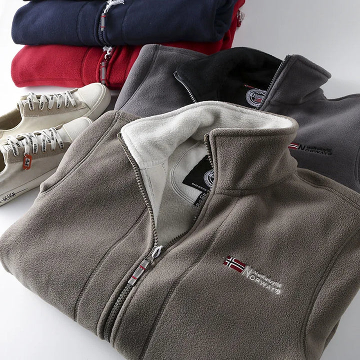 Nordic - varm fleece-sherpa-jakke