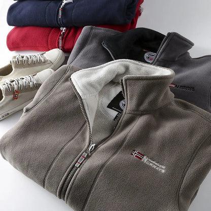 Nordic - varm fleece-sherpa-jakke
