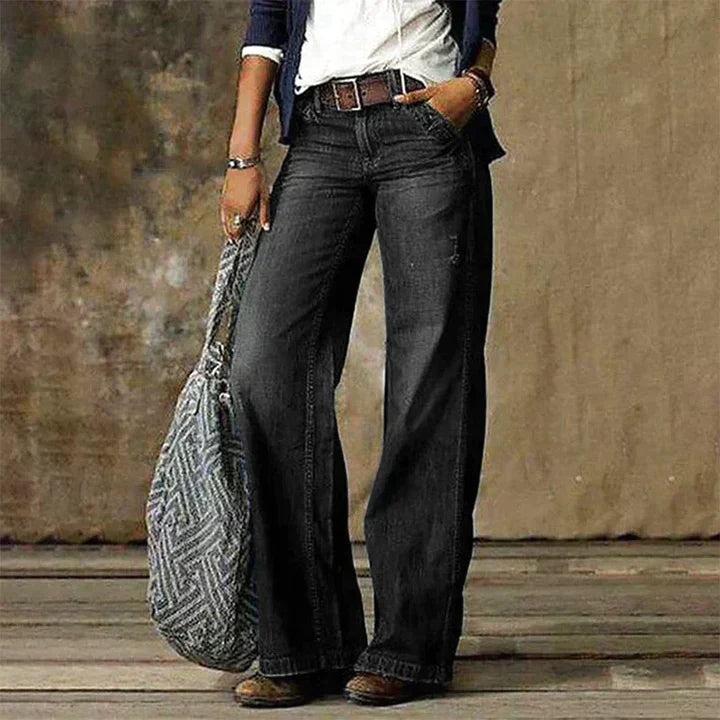 Cess - jeans med brede ben