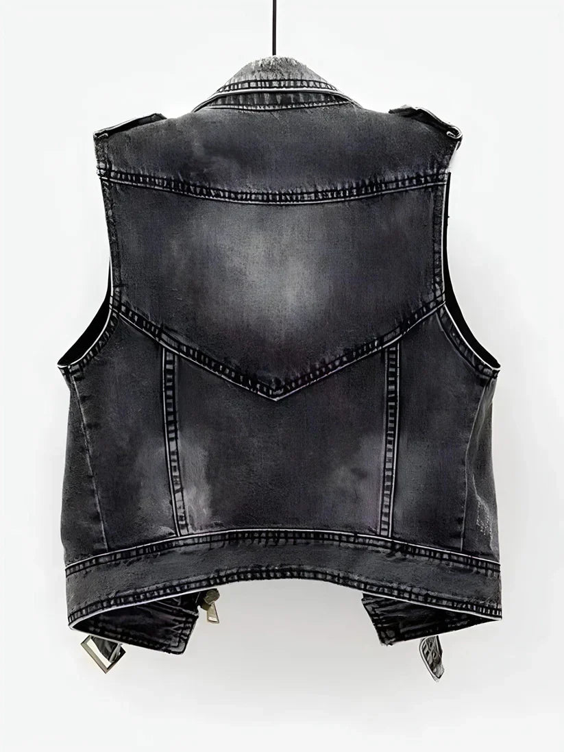Laëtitia – denimvest til kvinder