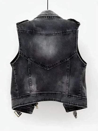 Laëtitia – denimvest til kvinder
