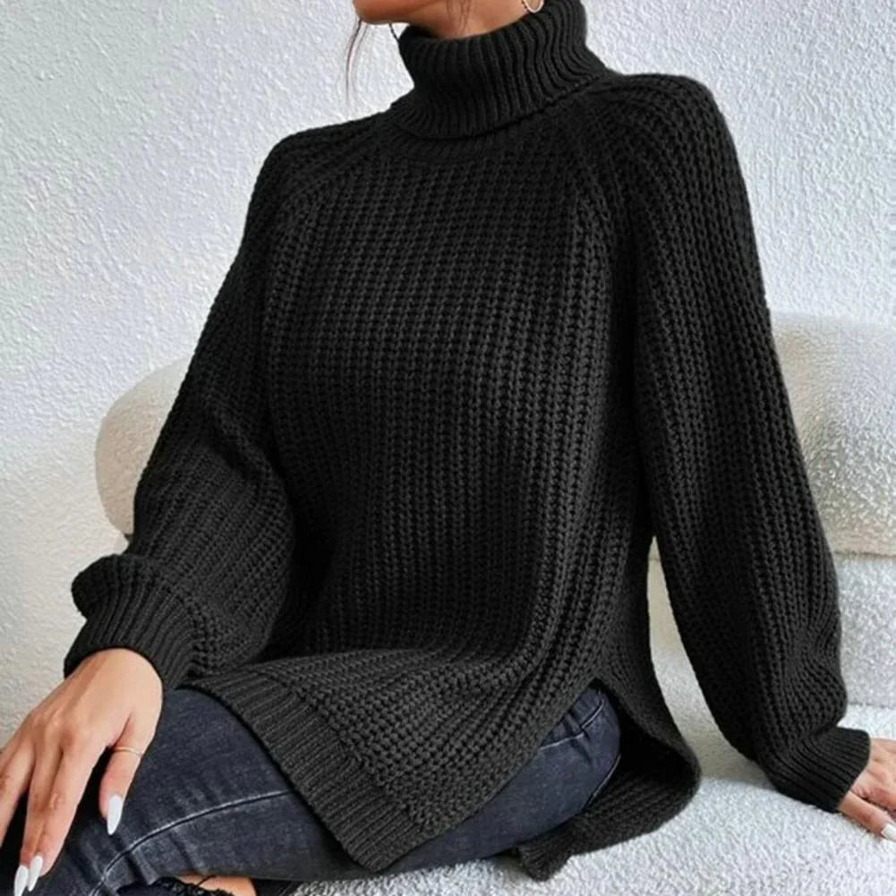 Annette - smuk sweater - rullekravesweater