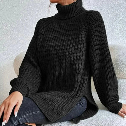 Annette - smuk sweater - rullekravesweater
