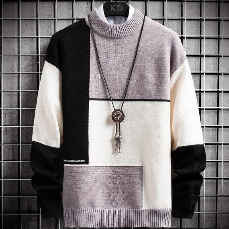 Junpyo - patchwork sweater | varmere sweater
