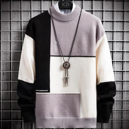 Junpyo - patchwork sweater | varmere sweater