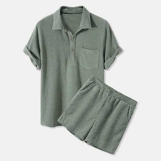 Oliver - vintage stil shorts og t-shirt sæt