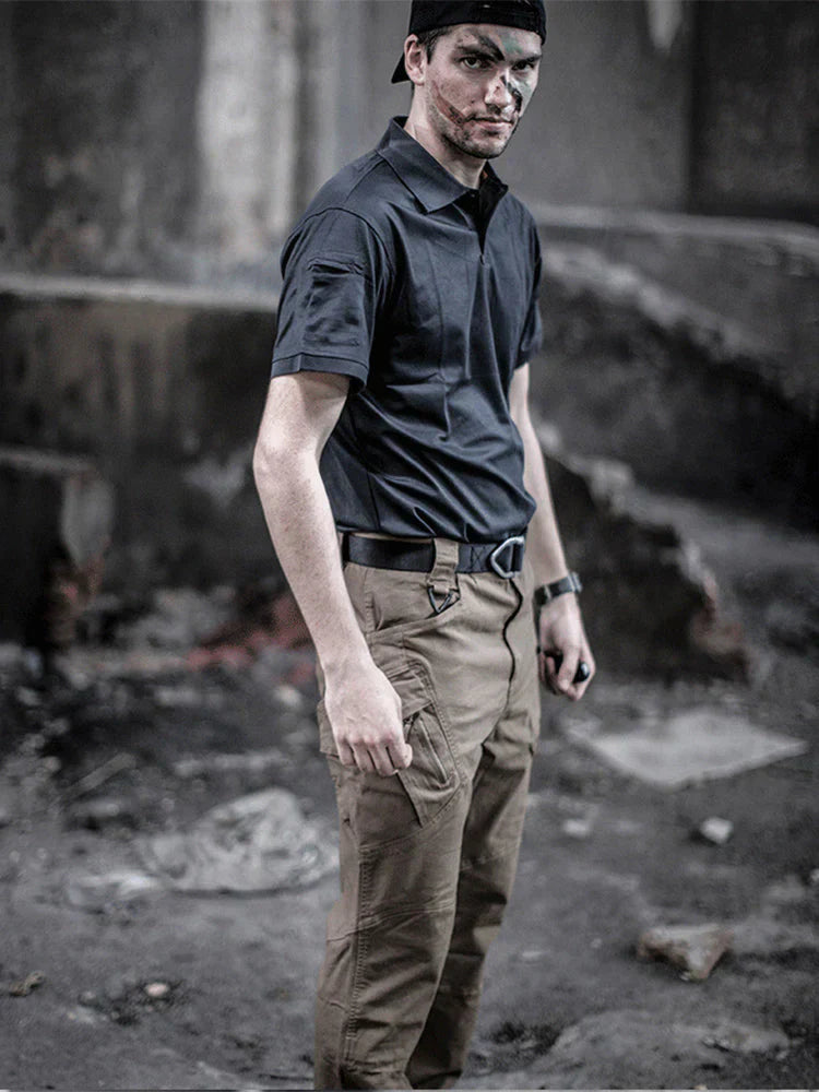 Taktiske cargobukser med flere lommer – herre