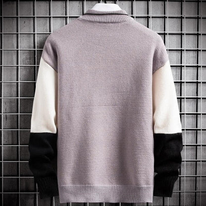 Junpyo - patchwork sweater | varmere sweater