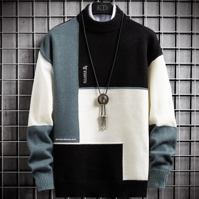 Junpyo - patchwork sweater | varmere sweater