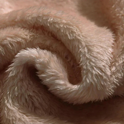 Teddy - knusse herencapuchon met fleece voering
