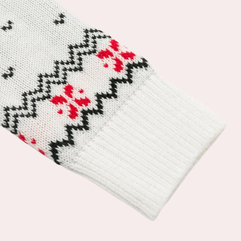 Feona - elegant dame julesweater med stil