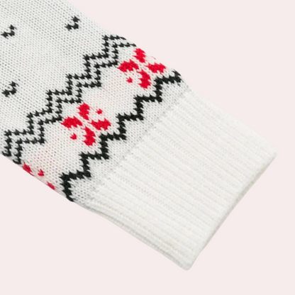 Feona - elegant dame julesweater med stil