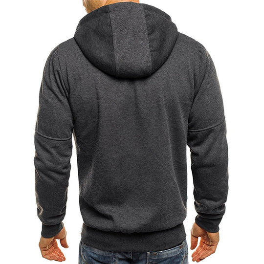 Jacks - herre sweatshirt med hætte og lynlås